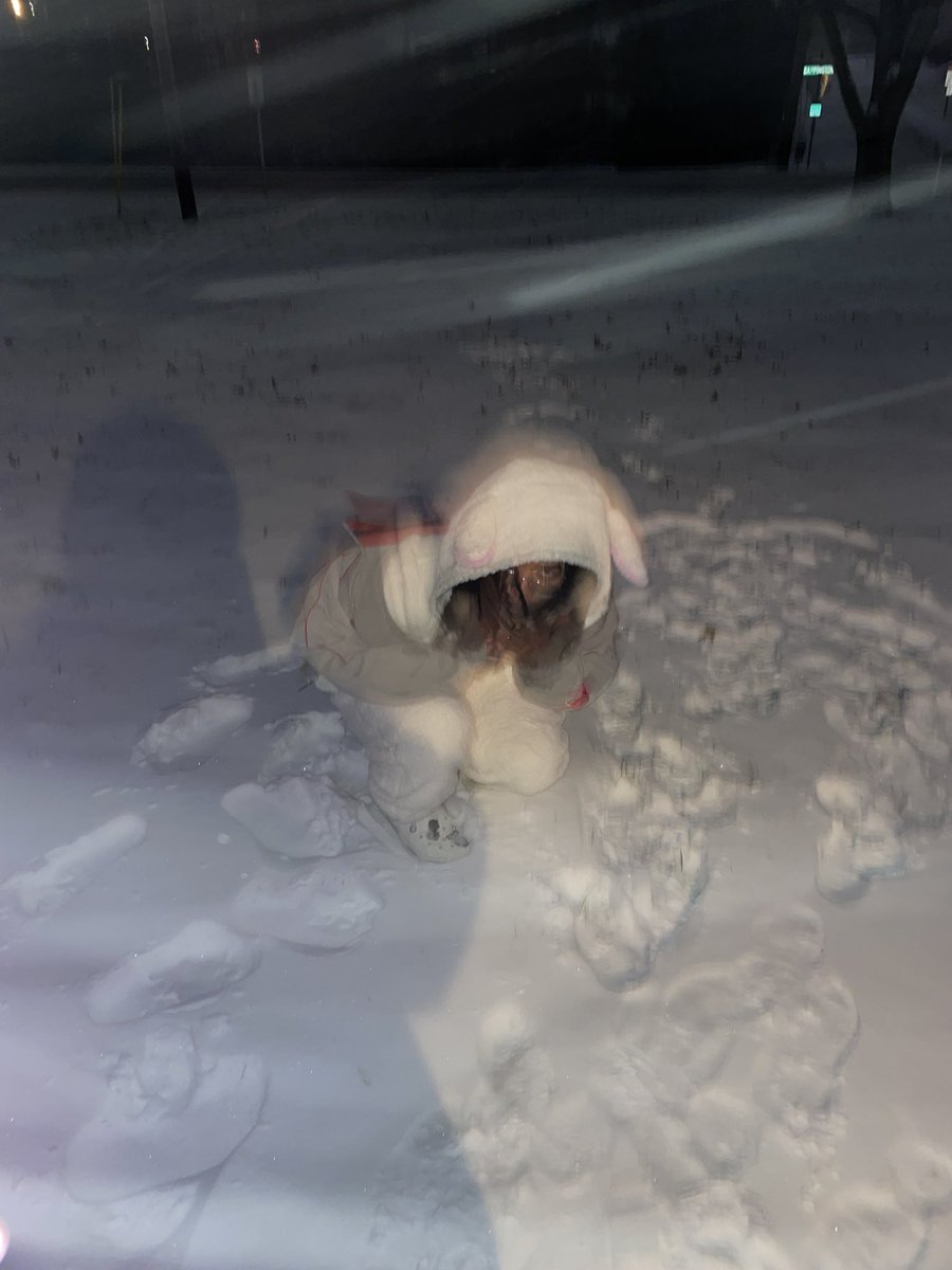 saw snow for the first time + snomopatchi doodles 
