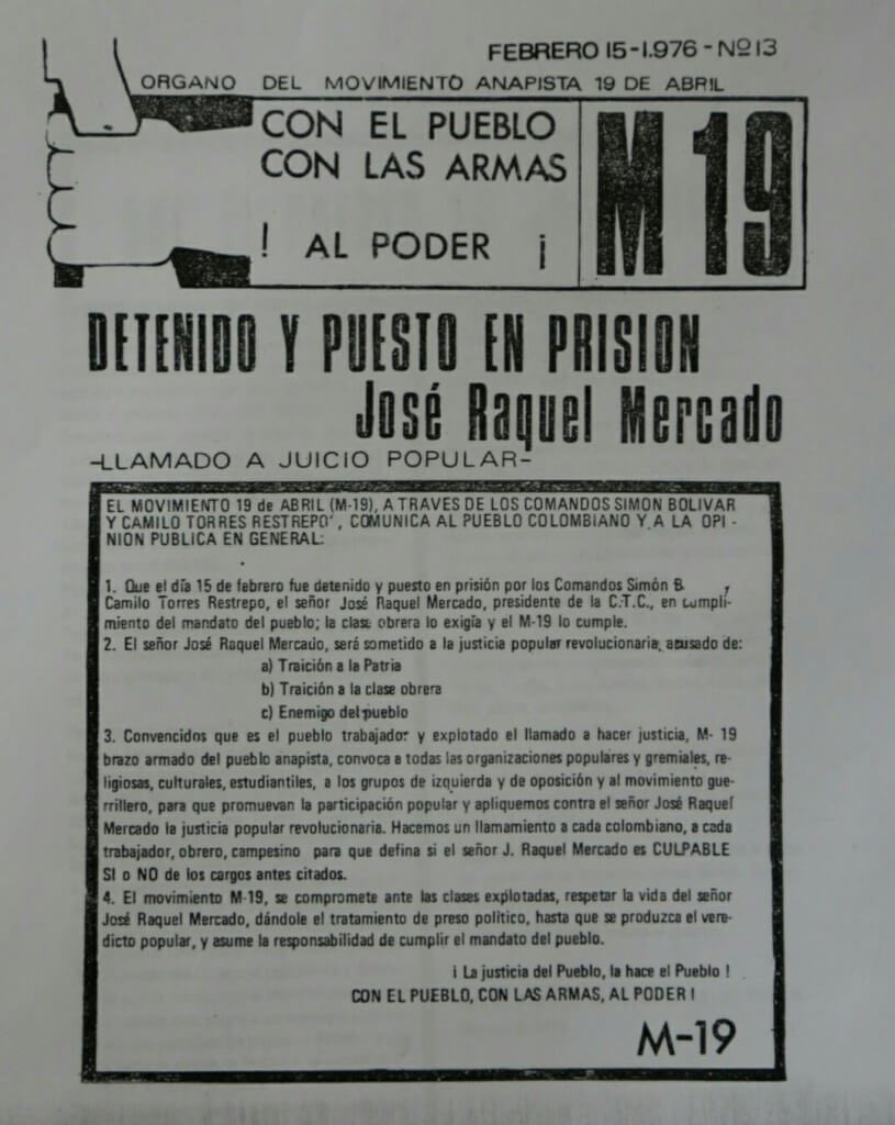 SolidGroupTech's tweet photo. @petrogustavo Siendo niño mire en pantalla en blanco y negro las noticias del asesinato de José Raquel Mercado, el robo de armas del Cantón Norte, la toma del Palacio de Justicia, mi papá me dijo que esas acciones las habían perPetrado asesinos dementes. Hoy estoy seguro mi padre tenía razón. https://t.co/IV10cQVyDh
