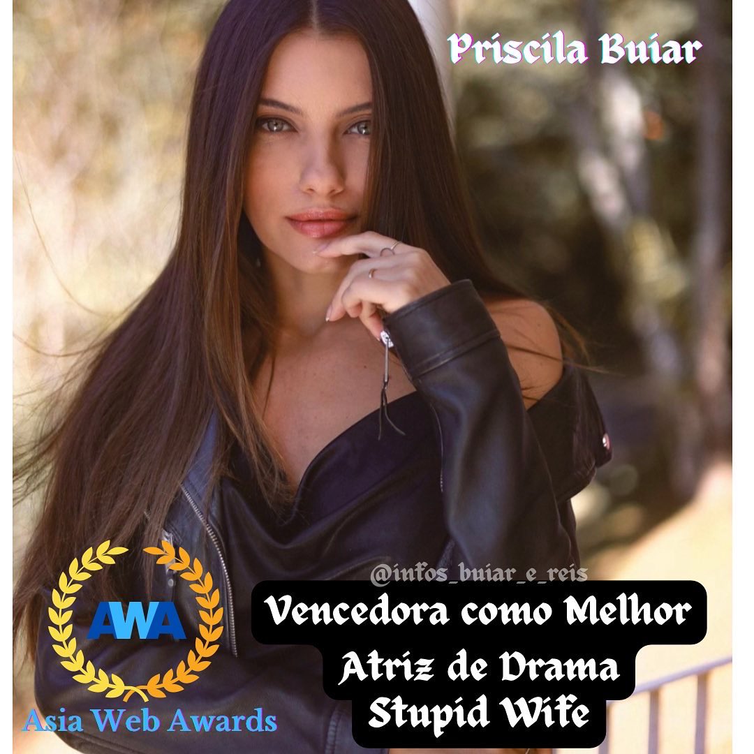 acervo_pri_reis's tweet photo. Que felicidade nossa @pribuiar e nossa Série preferida levaram os prêmios de melhor atriz e melhor série! #asiawebawards #stupidwife @pontoacaoprod https://t.co/8q8CxoNaGu