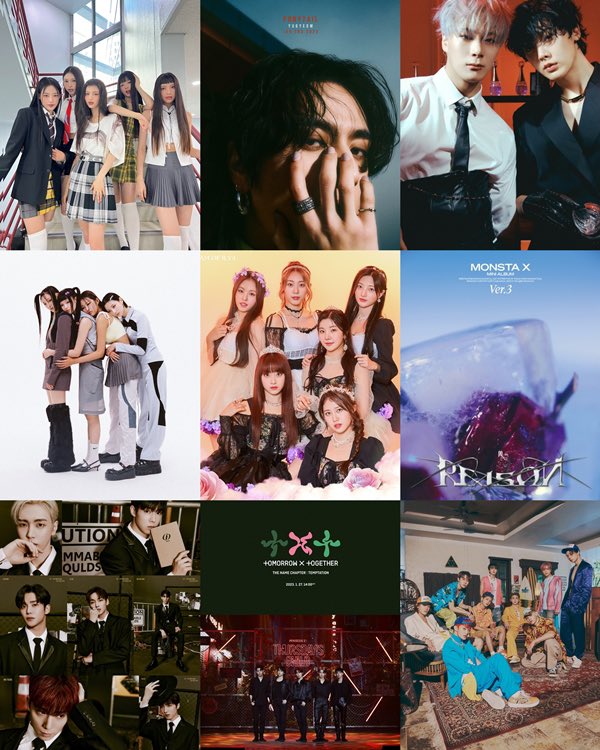 theseoulstory's tweet photo. January comeback line-up so far:

❄️ 2nd • NewJeans
❄️ 2nd • YUGYEOM
❄️ 4th • MOONBIN &amp; SANHA
❄️ 5th • H1-Key
❄️ 5th • ILY:1
❄️ 9th • MONSTA X
❄️ 9th • SF9
❄️ 16th • GOT the beat
❄️ 27th • TXT
❄️ 30th • NCT 127

Source: https://t.co/PWH5rMucJi https://t.co/ltyMq9MDWG