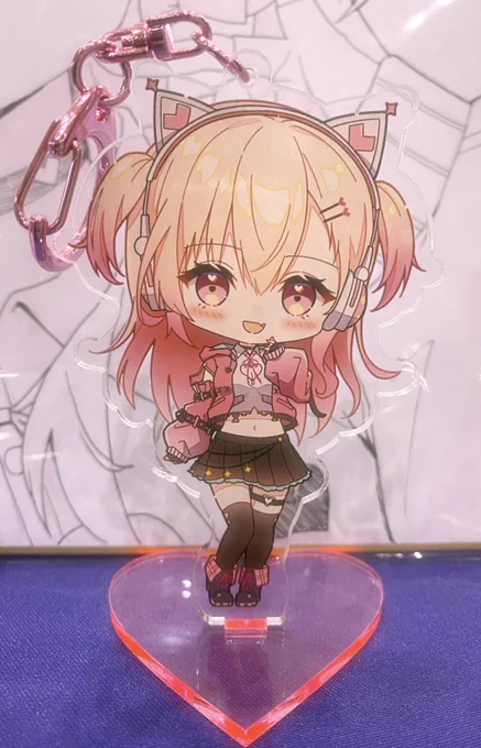 設営完了しました!アクキー確認したけどガチかわい～ぜひ遊びに来てね～お待ちしております!#c101 