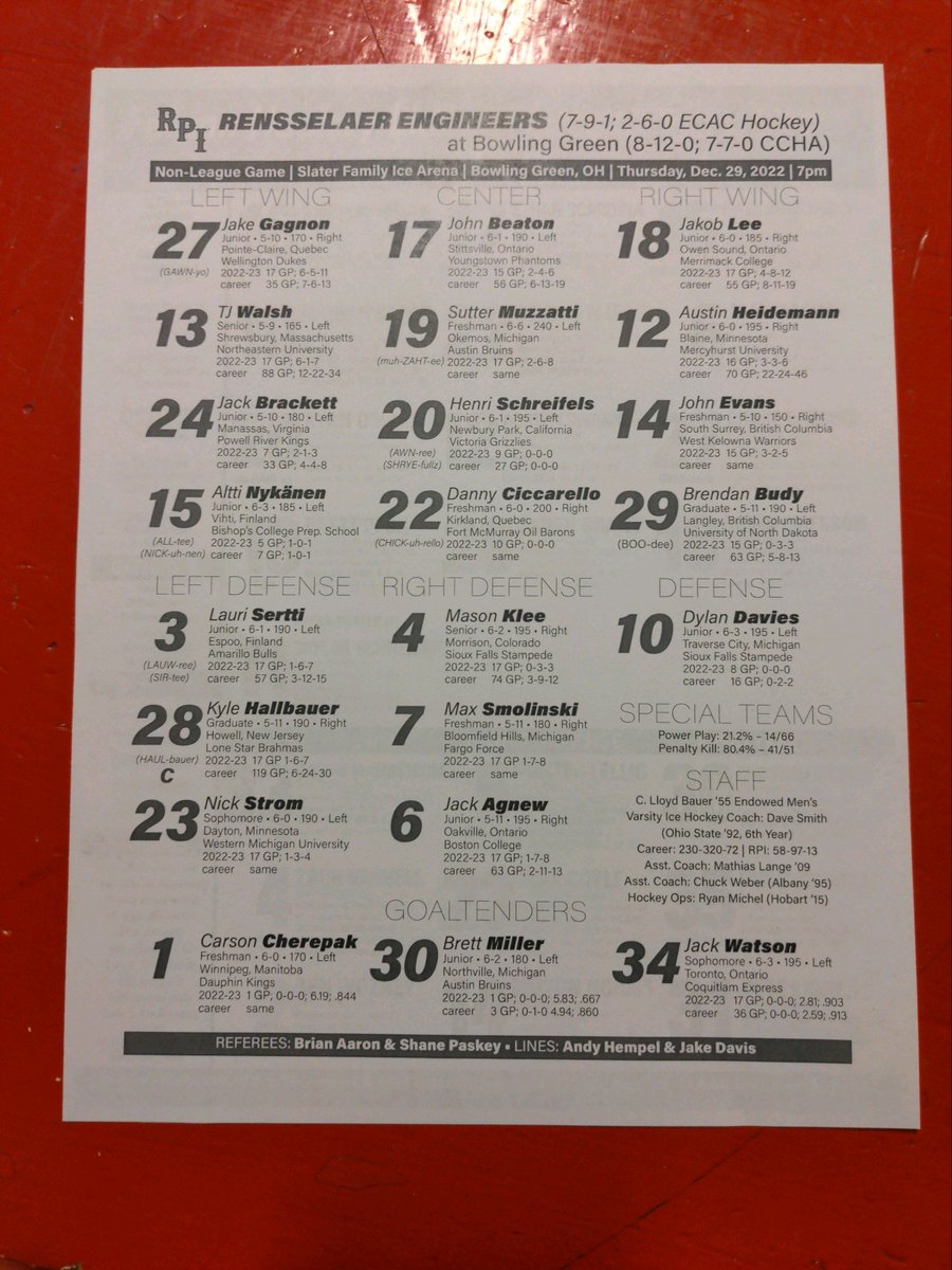 BGHockeyFans's tweet photo. Tonight's visitors. #BeatRPI #WhosHeNobody https://t.co/jXnoirkSfH