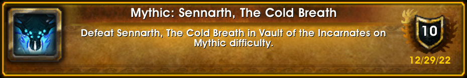 danielhoops_'s tweet photo. #US50 | I just earned the [Mythic: Sennarth, The Cold Breath] Achievement! #Warcraft https://t.co/yZgLP6bzaP