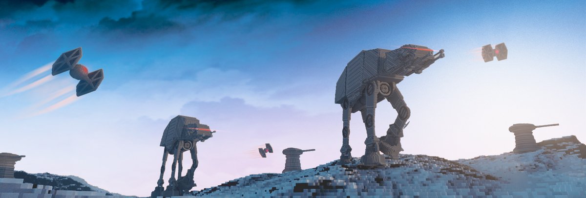 FreyaMC_'s tweet image. Hoth from StarWars universe. 🏔️

Render by: @ImNightDesigner

#Minecraft #Minecraftbuilds #minecraft建築コミュ  #Minecraftfanart #minecraftart #Minecraft軍事部  #MinecraftStoryMode #Blender3d #blendercommunity #blenderart #art #StarWars #StarWarsJediSurvivor #StarWarsLegion