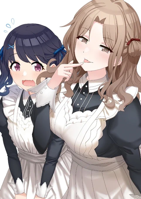 ついに明日!冬コミ2日目 東レ39b「NE Sheep」シャニマスのメイド服イラスト本ですよろしくお願いします!!!! 