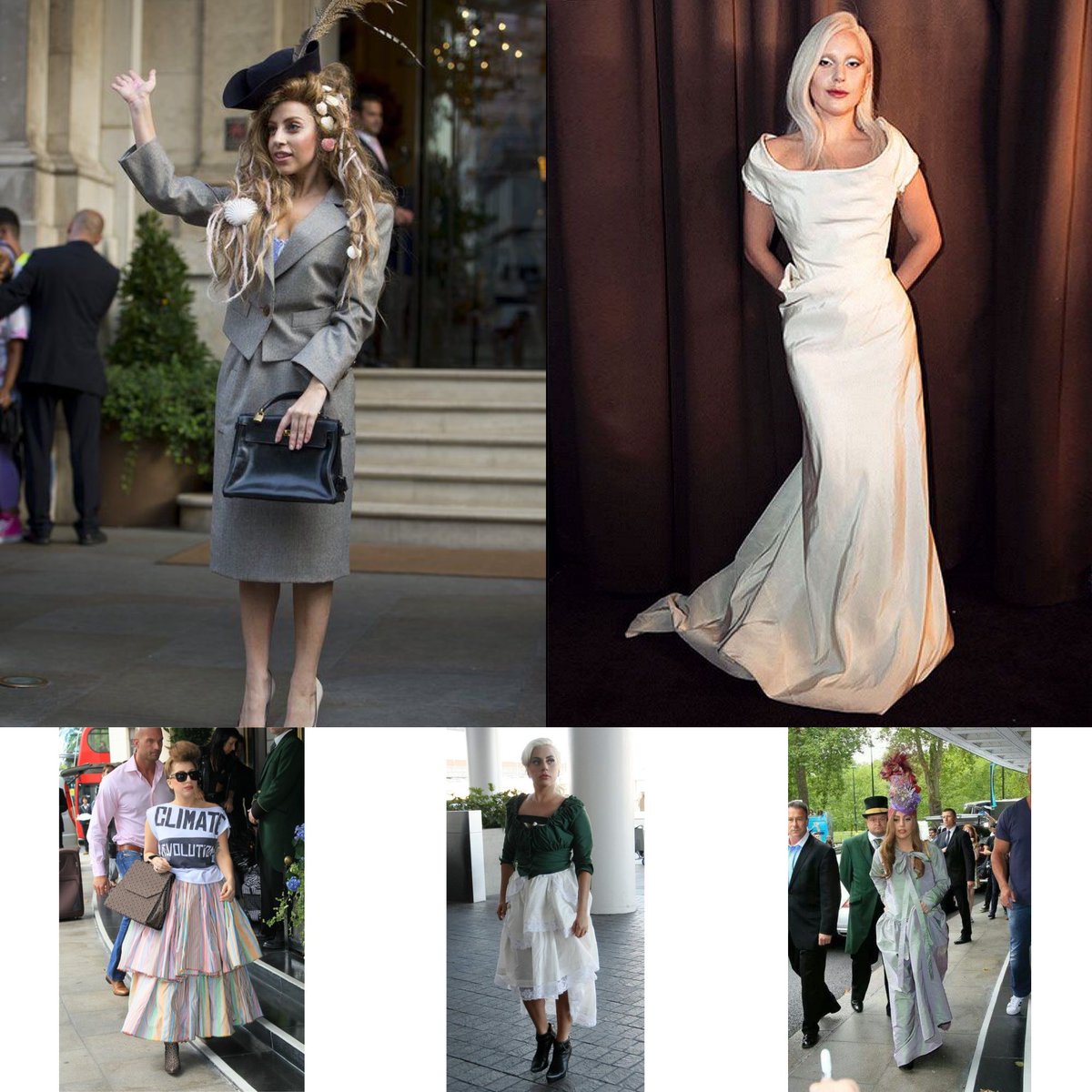 youknowigotyou_'s tweet photo. If @ladygaga was wearing anything from #VivienneWestwood it was always slay and just 100% fashion! RIP to a legend! 
Your fashion and the impact in the industry will always be famous! #RIPViv #RIPVivienneWestwood https://t.co/iaNp7j4Aad