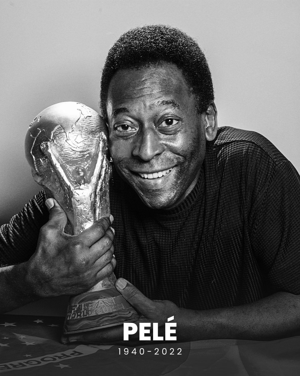 PRANTOJR10's tweet photo. The legend is no more @Pele https://t.co/vIkbzkXv4T