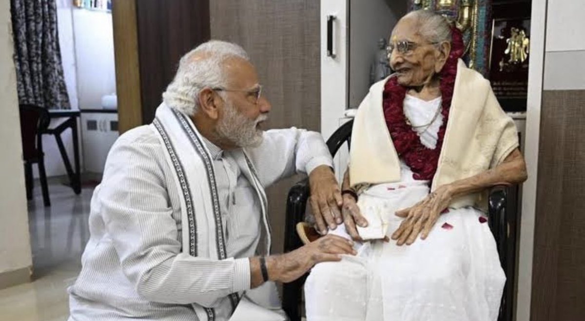 My deepest condolences to Prime Minister Shri <a href="/narendramodi/">Narendra Modi</a>  on the sad demise of his beloved mother, Smt. Heeraben Modi There is nothing as priceless &amp; indescribable in God’s creation as the bond between mother &amp; child. Om shanti!