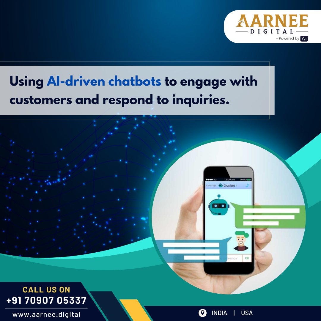 aarneedigital's tweet photo. How Artificial Intelligence is Changing Digital Marketing 

#digitalmarketing #marketing #artificalintelligence #content #AI #socialmediamarketing #socialmedia #business #seo #branding  #googleads #ads #googleads #SMM #startups #digitalneeds #businesssolutions #aarneedigital https://t.co/GSTOP6fpHZ