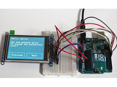 MakerIO's tweet photo. How to Use a Touchscreen with an #Arduino 

📔▶️ https://t.co/61spuZst7f https://t.co/QjpiXAS2j2