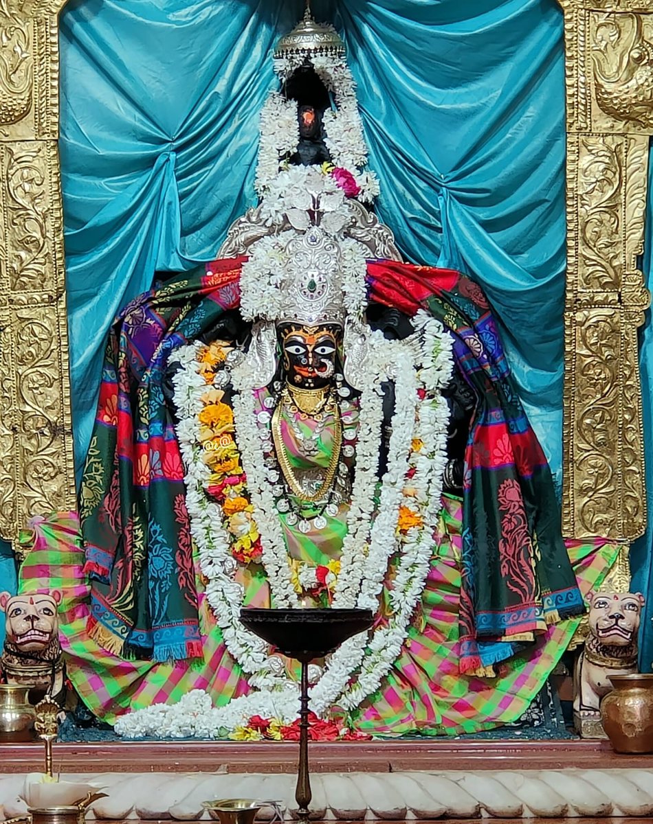 odiajagat's tweet photo. ଜୟପୁରର ଅଧିଷ୍ଠାତ୍ରୀ ଦେବୀ ମାଆ ଭଗବତୀଙ୍କ ବେଶ ଦର୍ଶନ 🙏🙏😍🥰 https://t.co/ha7TbiJJ82