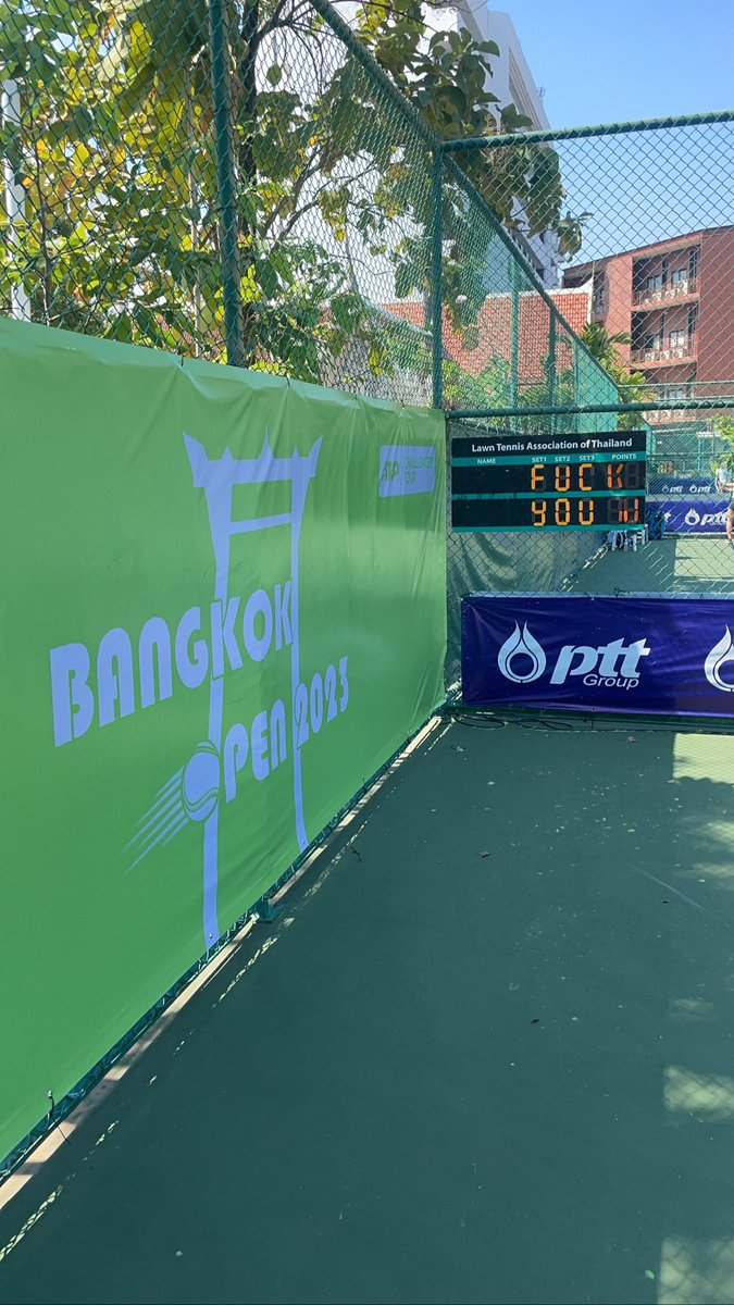la_pouille's tweet image. Thank you for the warm welcome #bangkokopen @ATPChallenger 👊🏻⭐️