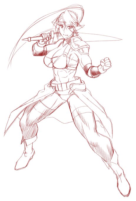 オリキャラジュエリィさん戦闘モード 