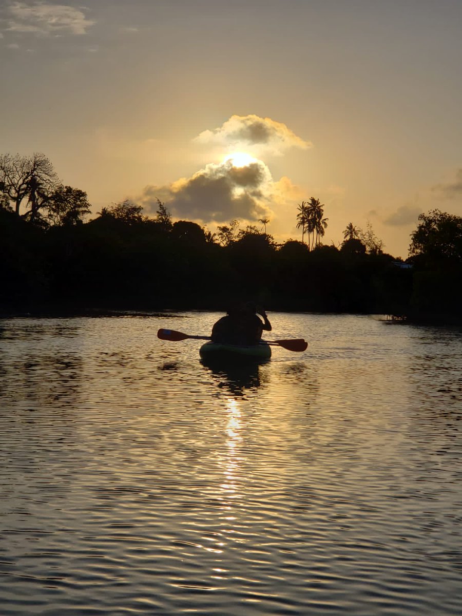 Kayaking the Kongo River (no relation to the Congo River).