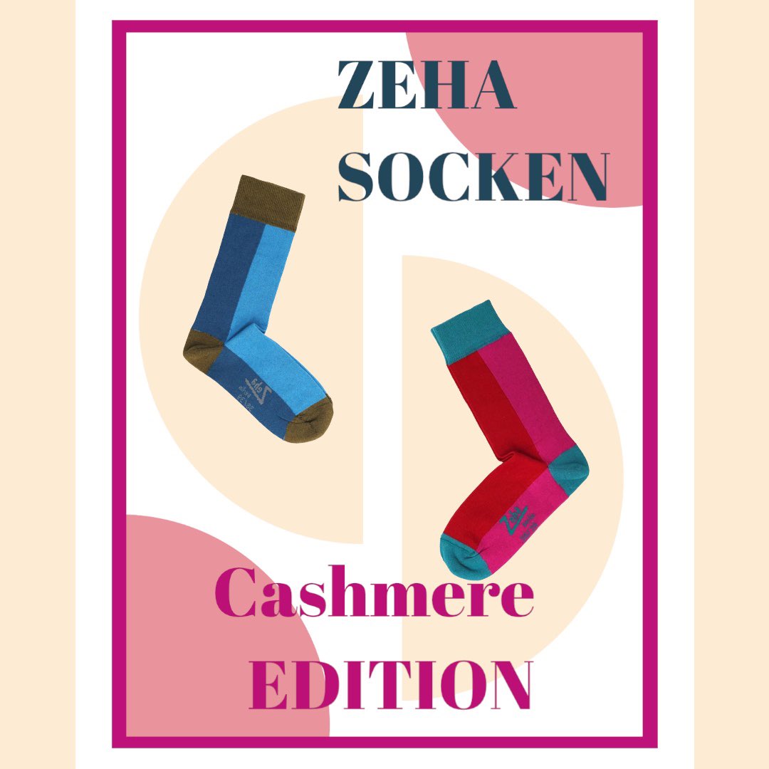 Zeha Socken Winter Edition Cashmere Cotton BACK in STOCK ❤️🌟 Die super stylischen und bequemen Socken von zeha berlin halten die Füße warm 🧦 🧶 ✨