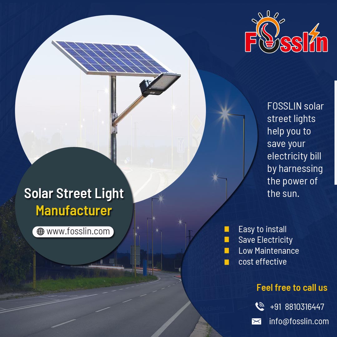 FosslinGroup's tweet photo. Solar Street Light Manufacturer
For more info call us on - +91 8810316447
Visit us - https://t.co/0iU7a6hIMm
#FosslinGroup #SolarLights #SolarStreetLights #StreetLights #RoadLights #SolarLightsSuppliers #manufacturers #ghaziabad #delhincr https://t.co/izvQMJmfrr