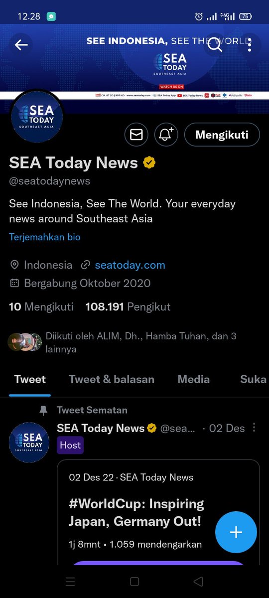 ranifahma07's tweet photo. @jek___ @seatodaynews Nih buktinya uda follow tad #SEATodaygiveaway https://t.co/Udu66B5aU2