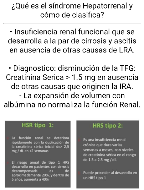 EnarmFlash's tweet image. ⚡️Clasificación del síndrome Hepatorenal
#ENARM2023 #ENARM #Medtwitter