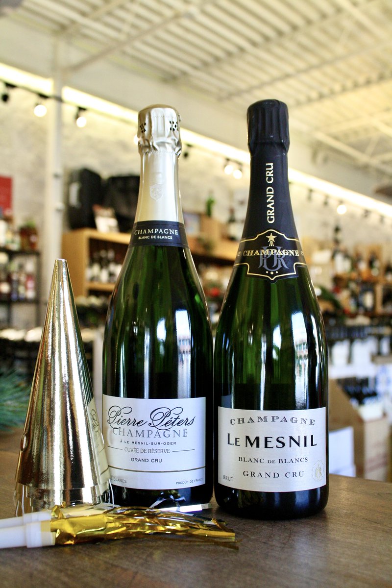 Our #Champagne buyer Everett has some great picks for you to ring in the New Year! What will you be sipping to kick of 2023? #HoustonWine

🥂 <a href="/UPRLeMesnil/">Champagne Le Mesnil</a> Brut Grand Cru Blanc de Blancs
🥂 <a href="/ChampagnePETERS/">Rodolphe Péters</a> Brut Blanc de Blancs Cuvée de Réserve