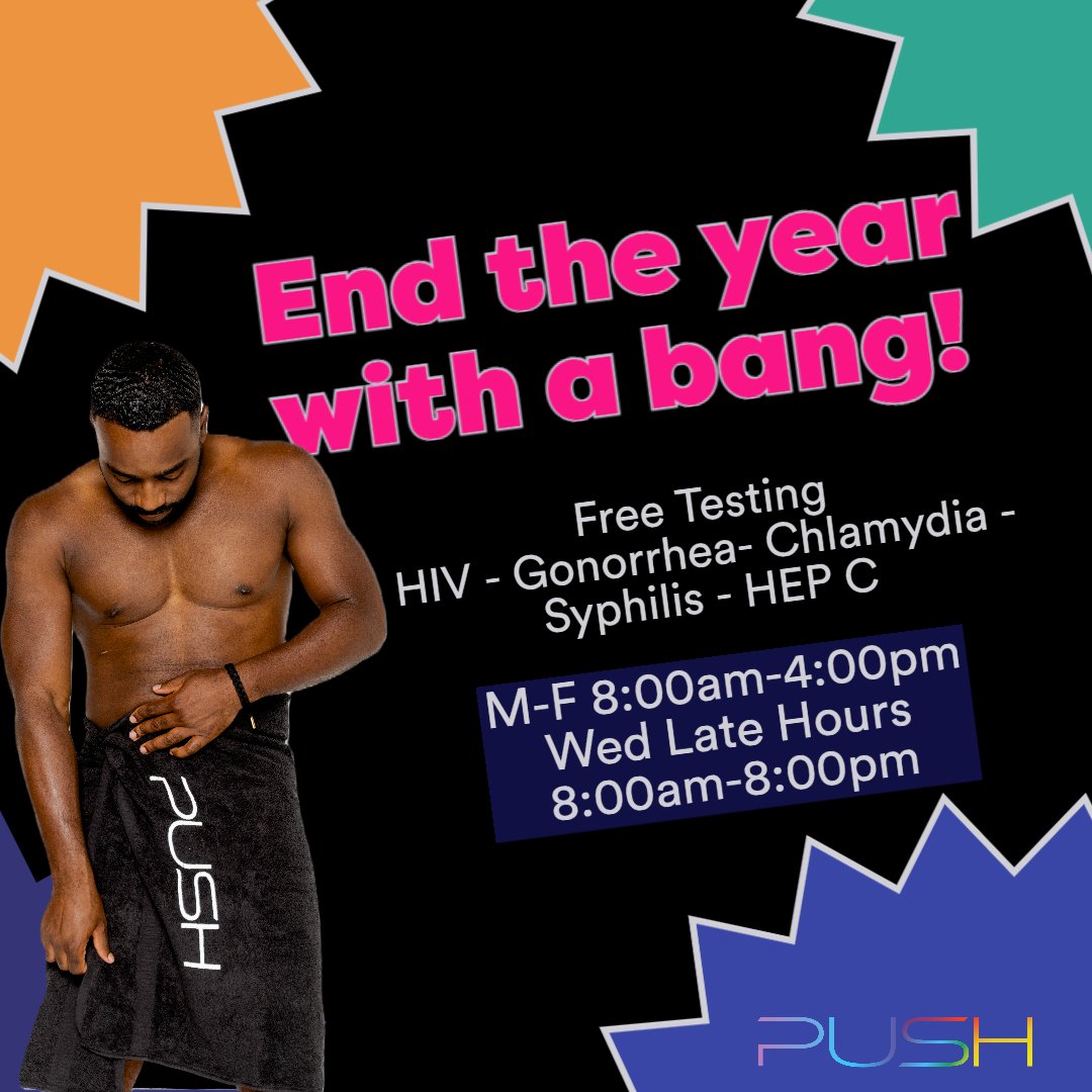 The year isn't the only thing that should end with a bang! 😏 Know your status and celebrate this coming new year! 💣️
- l8r.it/VMOb
**
#sexualhealth
#lgbt #pride #gaylife
#sanantoniotexas #sanantoniotx