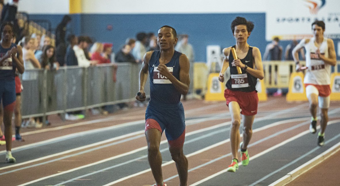 DMTracknfield's tweet photo. Amazing day of competition at the PG Sports &amp; Learning Complex 🔴🔵🔴🔵!!  Coming to a meet near you 💨💨!! https://t.co/KJ6rlrezcd