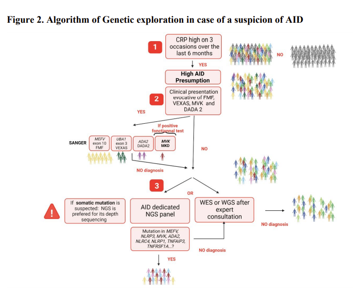 EBRheum's tweet photo. Nifty little read about dx and tx algorithms in monogenic autoinflammatory disease

I think we need to start generating more diagnostic algorithms and "approach to" articles

Working on a series for my fellows and have had a hard time finding material! https://t.co/DYmgSyjILi