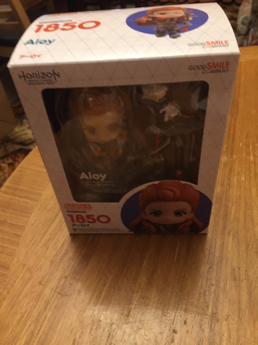 Scott_Bowdery's tweet image. My favourite Christmas present this year! Super cute figure of my beloved Aloy &amp;lt;3 #Horizon