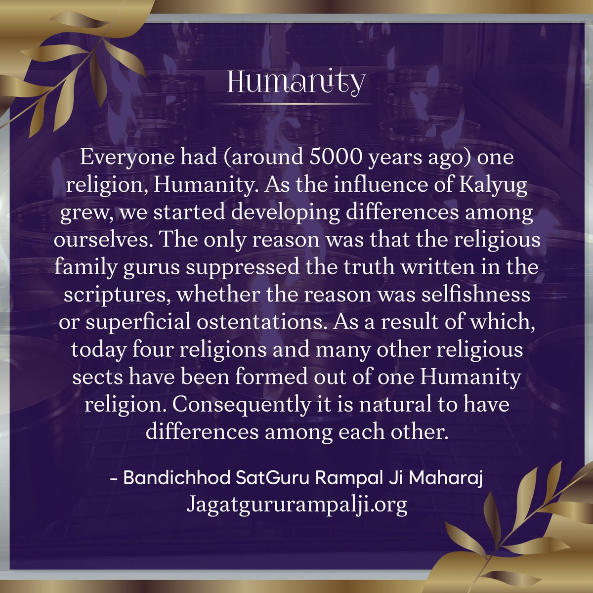 #SaintRampalJiQuotes