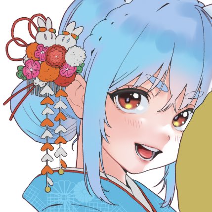 着物派手にしたいから顔の塗りはあんまがっつりしんとくか... 