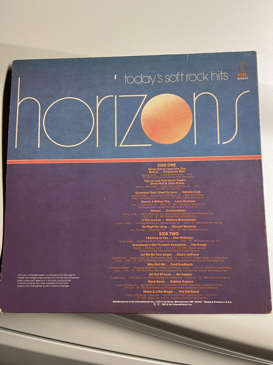 BadJesseBad's tweet photo. @thepunkrockmba Great timing on entering the Yacht Rock phase. I just unearthed this in a box full of vinyl in my parents’ garage. I’m prepared to go on this journey with you. https://t.co/9VgB5jKvD7