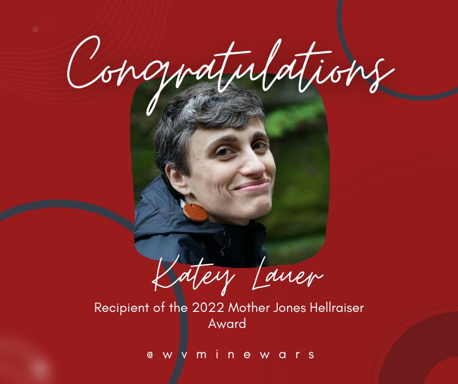 WarsWV's tweet photo. Tune in! It's time for our final Red Bandana Award announcement of 2022. ⏰🏆
This years Mother Jones Hellraiser award goes to one of our nearest and dearest, Katey Lauer ❤️ https://t.co/LjV7fnMRab