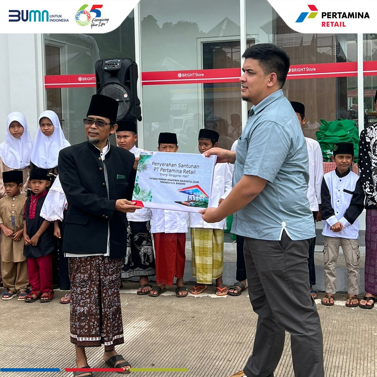 GRAND OPENING BRIGHT STORE AT KM 360 B
Bright Store kini hadir di KM 360 B.
Sampai bertemu di Bright Store KM 360 B, Sobat! 

#PertaminaRetail 
#BrightStore