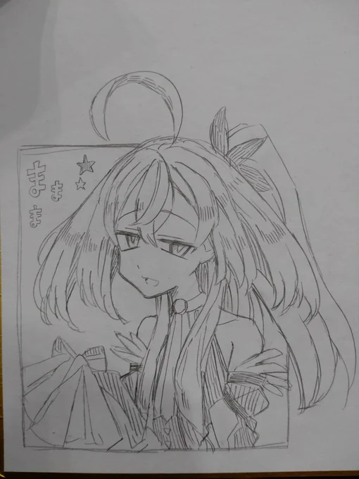 リレー色紙、次はリリィさん 