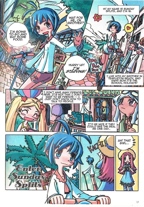 To think I made a six page 27 episodes of this gag manga in the early 2000, man, I feel so old. Its called Caramel Theater, I was into collecting Pinky St figures back then. Finding the book is pretty much impossible even for me now. 