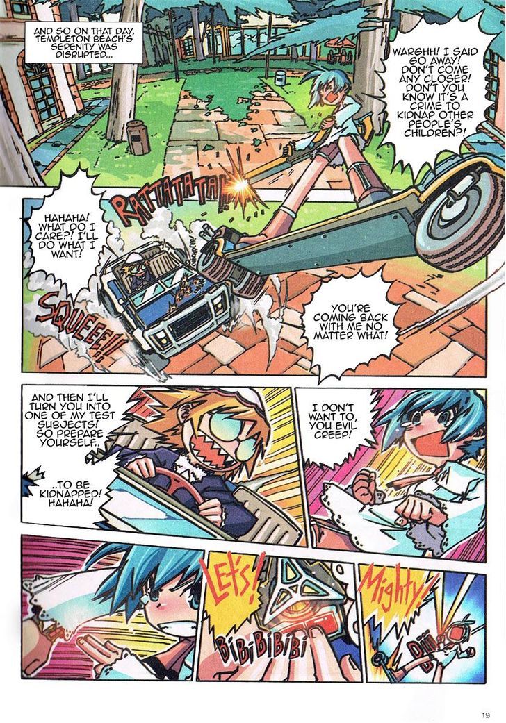 To think I made a six page 27 episodes of this gag manga in the early 2000, man, I feel so old. Its called Caramel Theater, I was into collecting Pinky St figures back then. Finding the book is pretty much impossible even for me now. 