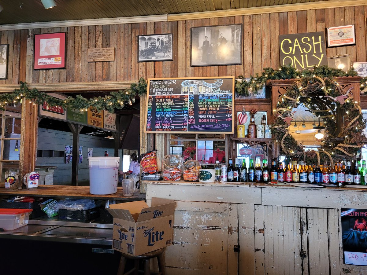 AKeisig's tweet photo. Was down in Gruene TX, in the oldest dance hall in Texas. Found out Saskatchewan's own is sold out. @ColterWall  @BradWall306 https://t.co/DBi1YeZuEc