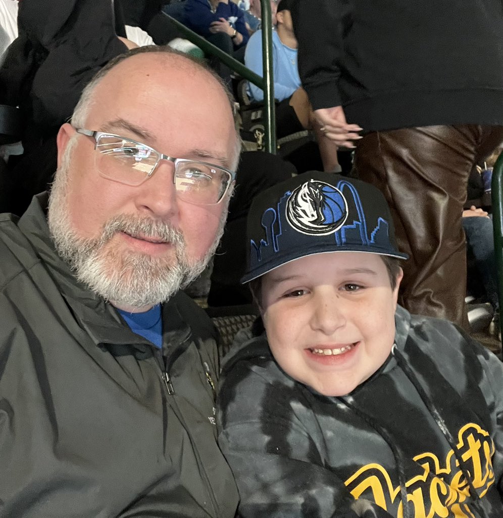 First <a href="/dallasmavs/">Dallas Mavericks</a> game with the boy. Merry Christmas, A-man! <a href="/HoustonRockets/">Houston Rockets</a> don’t stand a chance! #GoMavs #MFFL
