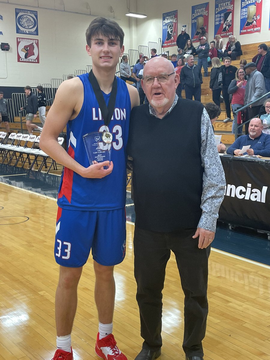 Linton senior Joey Hart has been named the 2022 Gary E. Fears Most Outstanding Player at this years Wabash Valley Classic. University of Central Florida signee averaged 20 points per game at Classic.