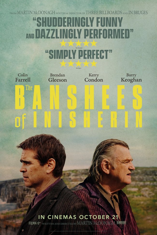 Dec 30: Finally going to see
The Banshees of Inishirin (2022) #Bales2022FilmChallenge