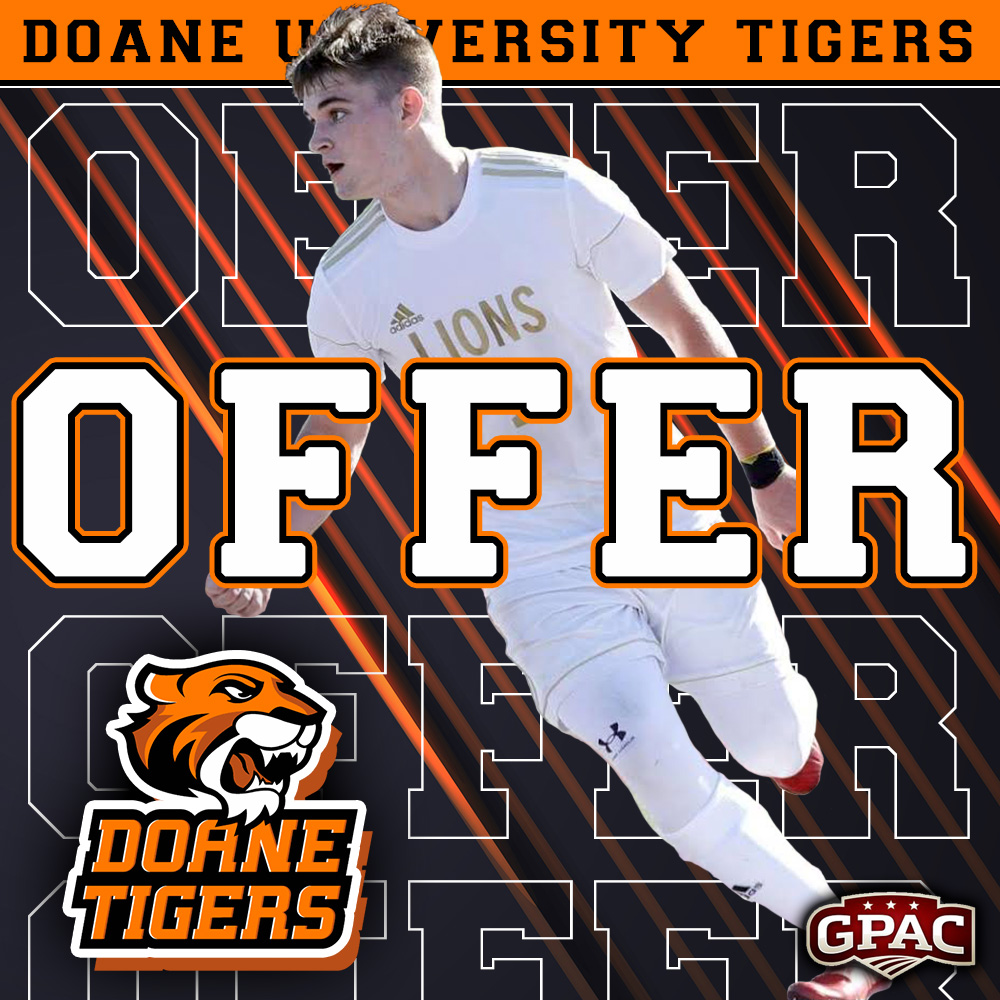 Blessed to receive an offer from Doane University! 
<a href="/DoaneUniversity/">Doane University</a> <a href="/doane_soccer/">Doane Men's Soccer</a> <a href="/DoaneAthletics/">Doane Tigers 🐯</a> 
@boyssoccer_lchs <a href="/MatiasAlmeydaTC/">Matias Almeyda Futbol Club</a> @CoachWhite_LCHS