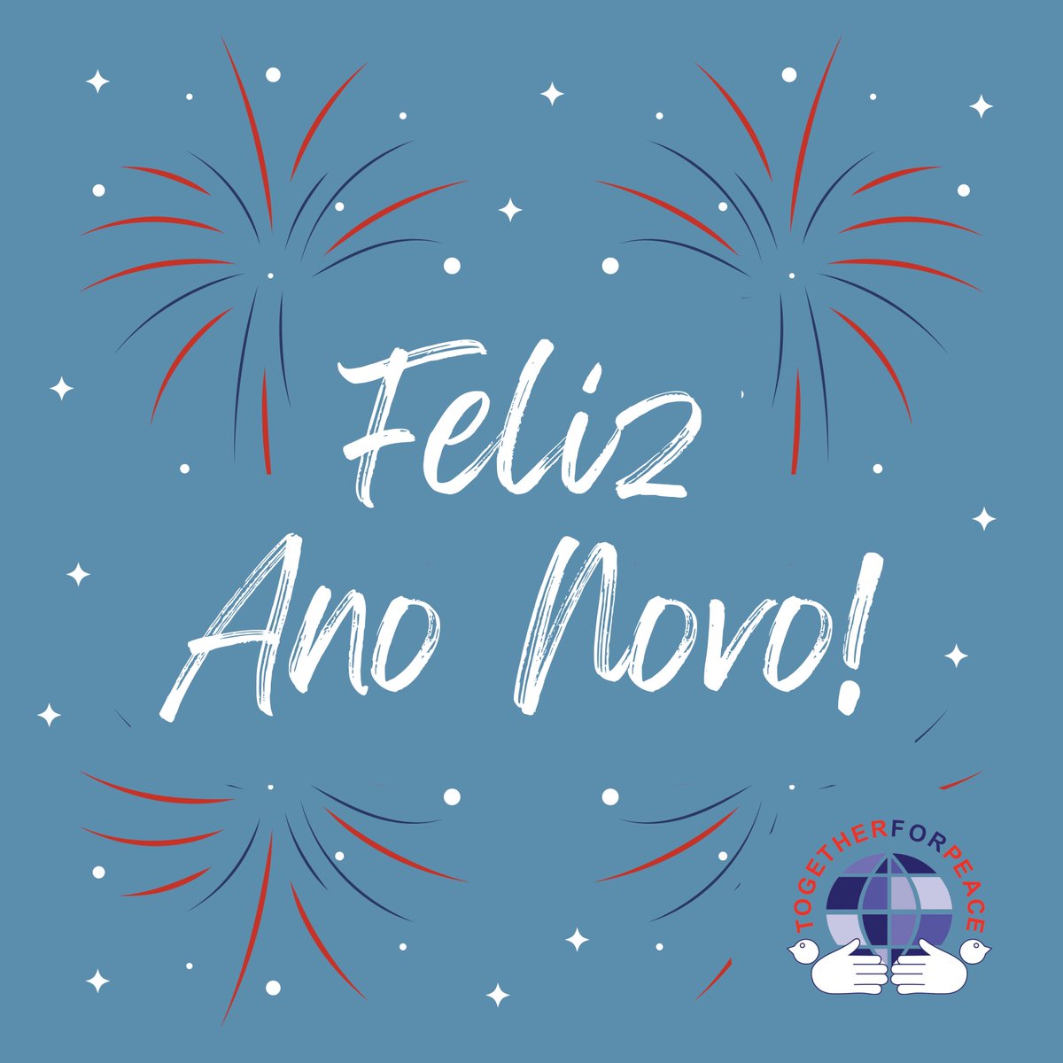 2gether4peace's tweet photo. TOGETHER FOR PEACE WISHES YOU ALL  A HAPPY NEW YEAR 2023!
TOGETHER FOR PEACE DESEJA A TODOS UM FELIZ ANO NOVO 2023!!! https://t.co/f6GOsfPwST