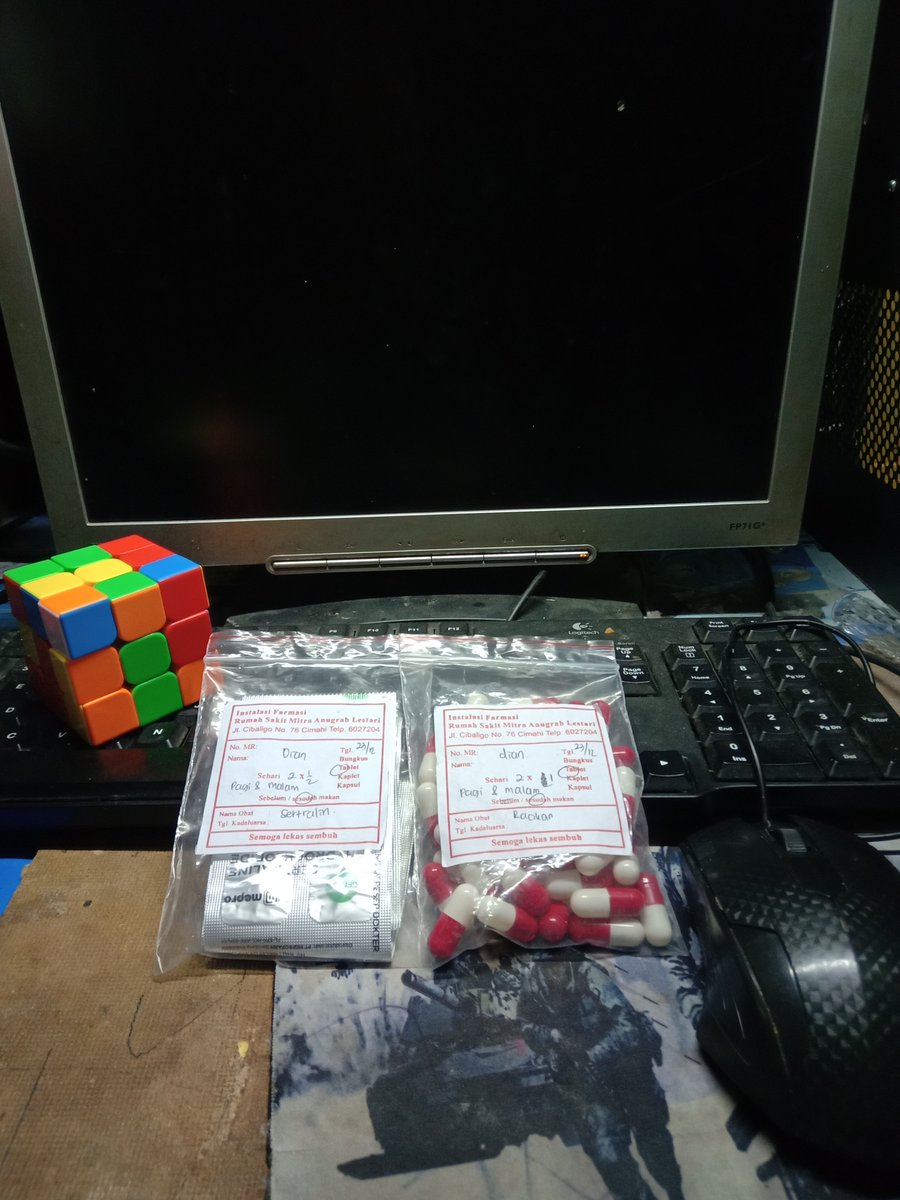 Awali pagi dengan obat penenang...