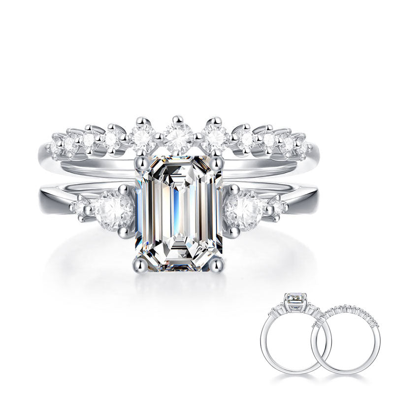 dromedarshop's tweet photo. 🎯Crazy deal! Don’t miss out!🎯
💥2 Carat Emerald Cut Moissanite Diamond  Ring Set ( 2 pcs) 925 Sterling Silver... on sale for $390.99💥
Shop now before we sell out! 👉 https://t.co/Z2Eq26Yvyd https://t.co/XJi8kn4jRf