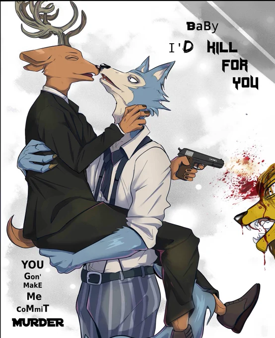 That, and just chronically gay/horny 