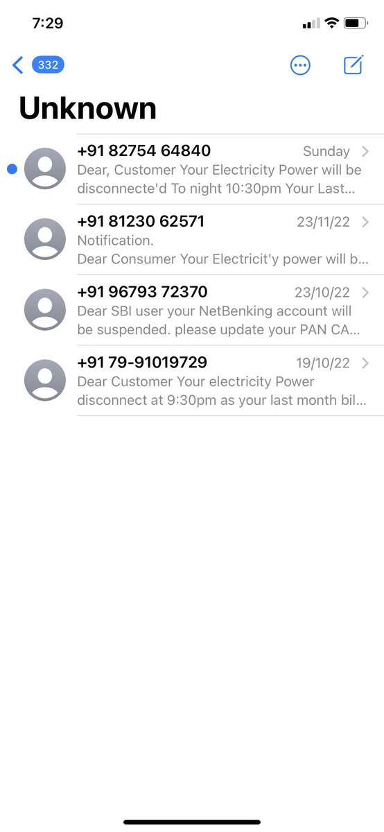 Souvik95's tweet photo. @Airtel_Presence @airtelindia Please check and handle these SPAM  no’s &amp; messages, the frequency of which increased manifold. Cc @TRAI @jagograhakjago @MoitOfficial https://t.co/eWXjCd4bX6