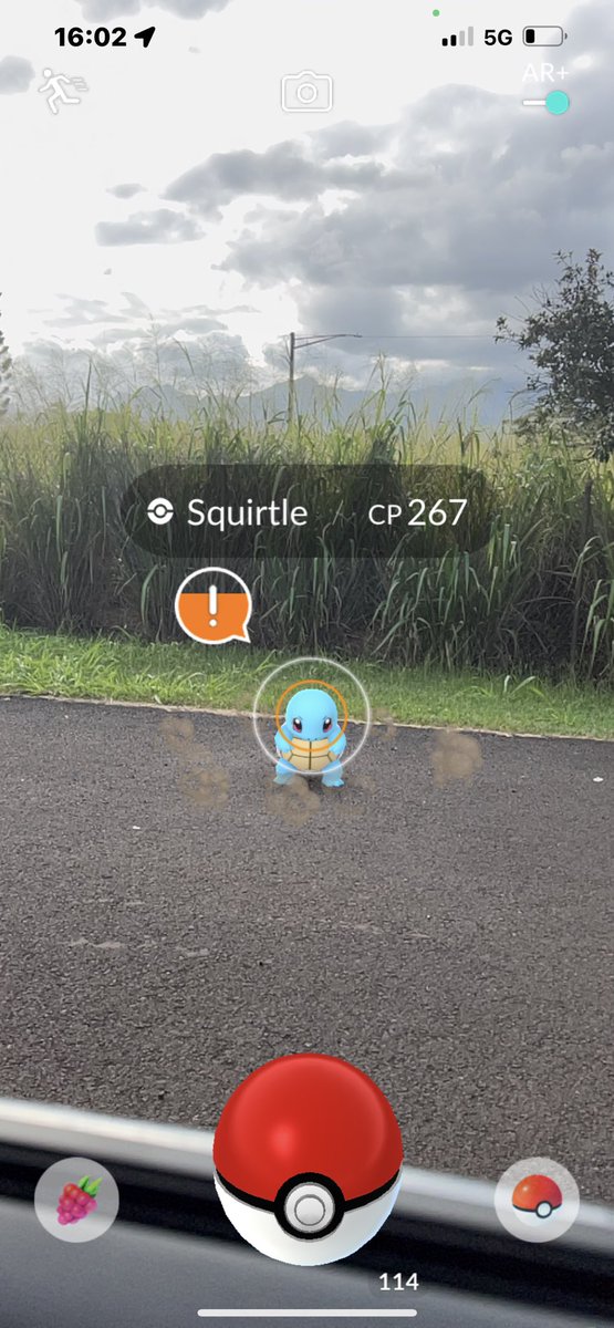 CrispyCup123's tweet image. I’m terrible at #ARmode #PokemonGO