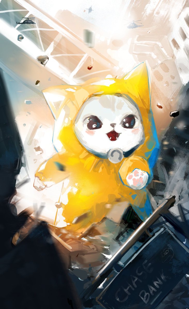 CL207's tweet photo. wyd if cat became catzilla https://t.co/66mvq4PFnj