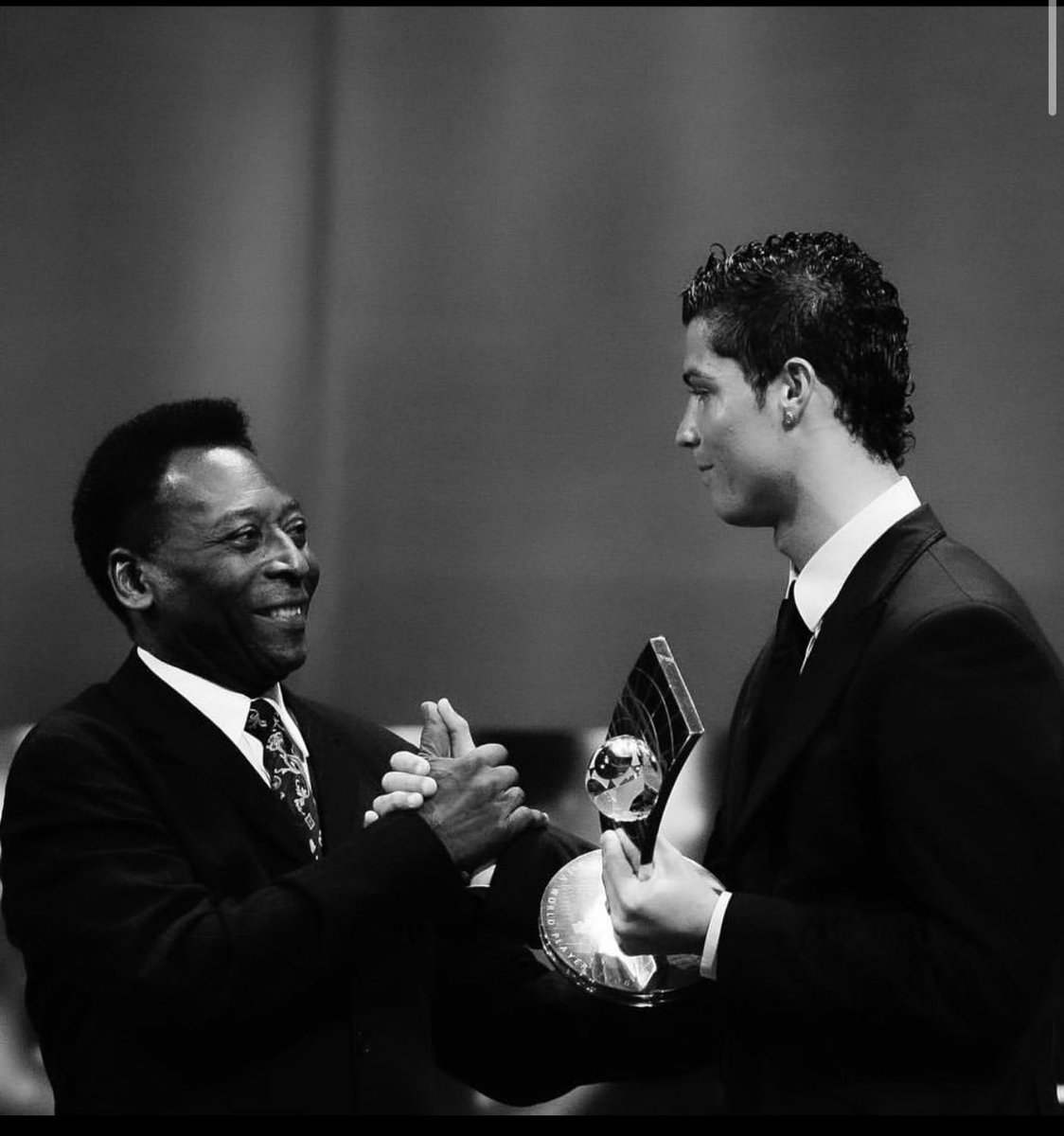 The king 👑 of ⚽️ RIP 🫶🏽 #GOAT