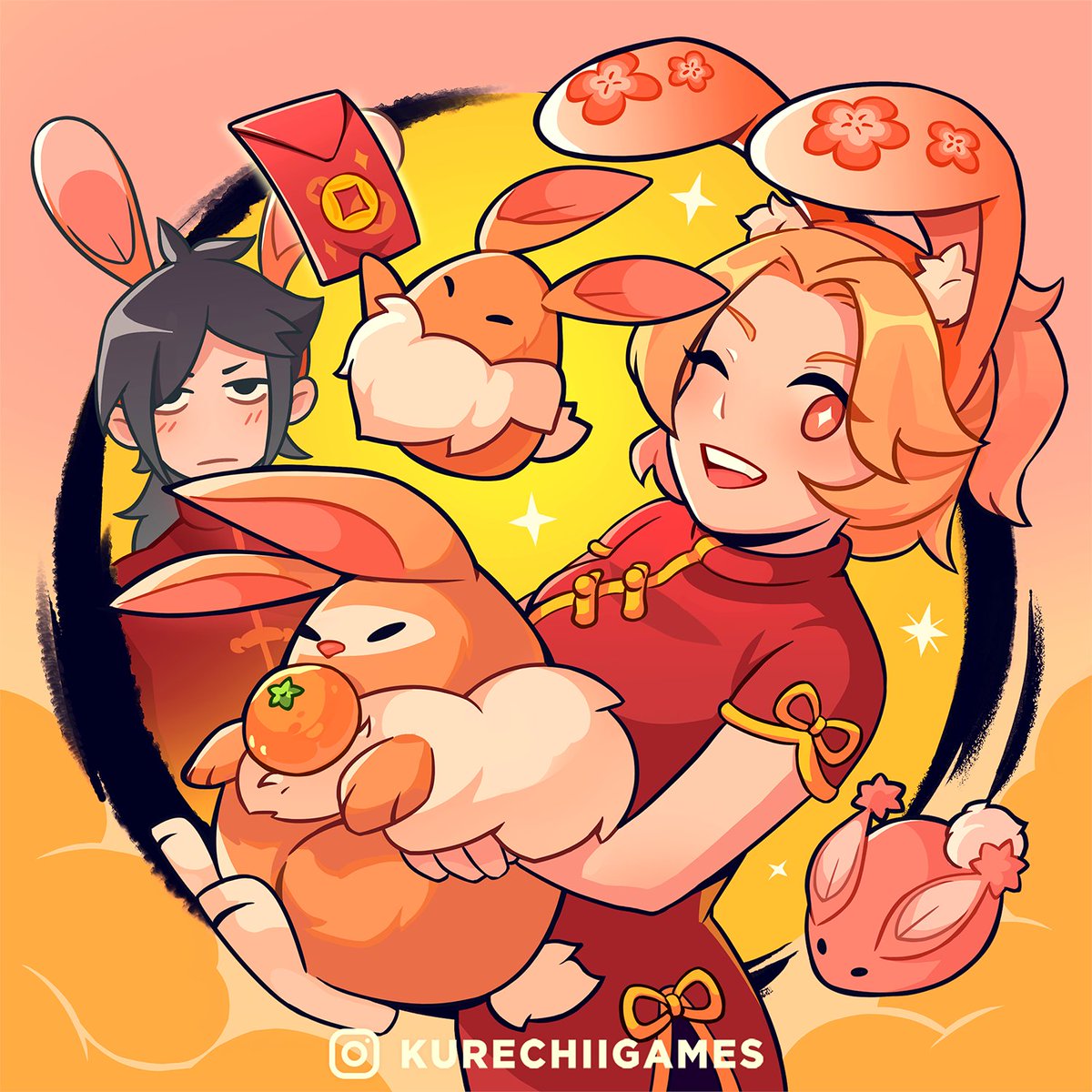 kurechii's tweet photo. 🐰 May the gentle and adaptable #Rabbit bless you with peace and success in all opportunities ahead. We wish you great luck and fortune in the #YearoftheRabbit 🐰!

#HappyLunarNewYear from the #Kurechiians!

https://t.co/FuUbQvcqQp
https://t.co/T8dRyHAu4F

#indiedev #rpgart https://t.co/4iMeEDwarm