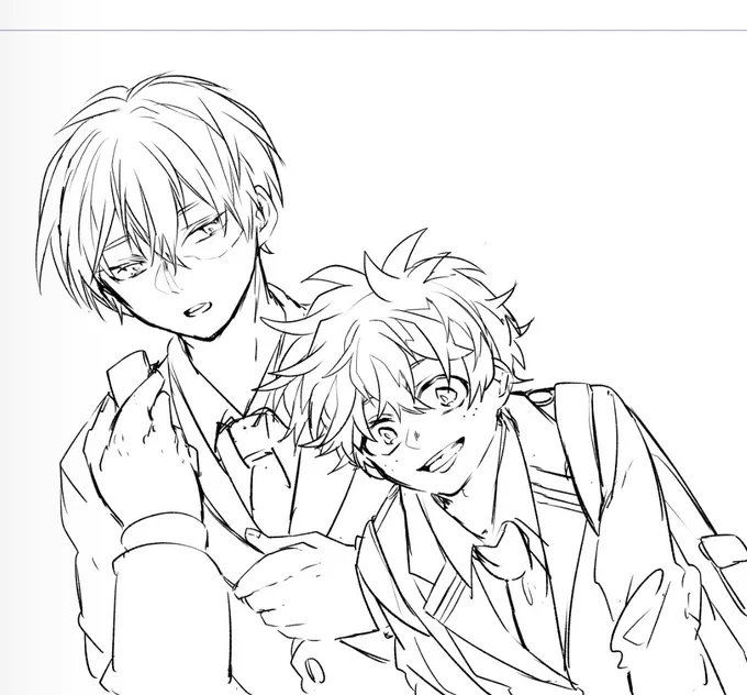 ちまちま描いておりますが、きっと描き納めに…なりそう… 